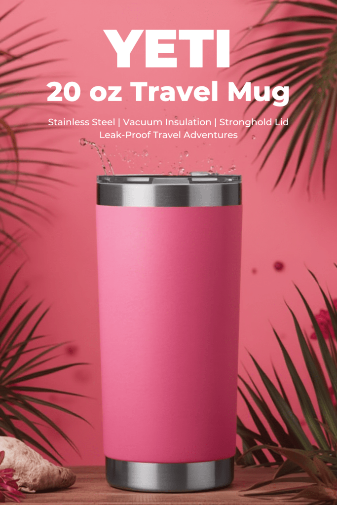 Yeti 20 oz Travel Mug 20% off