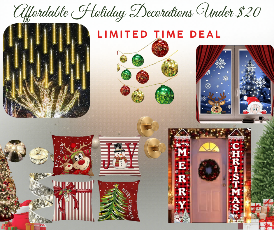 Affordable Holiday Decorations for Your Home